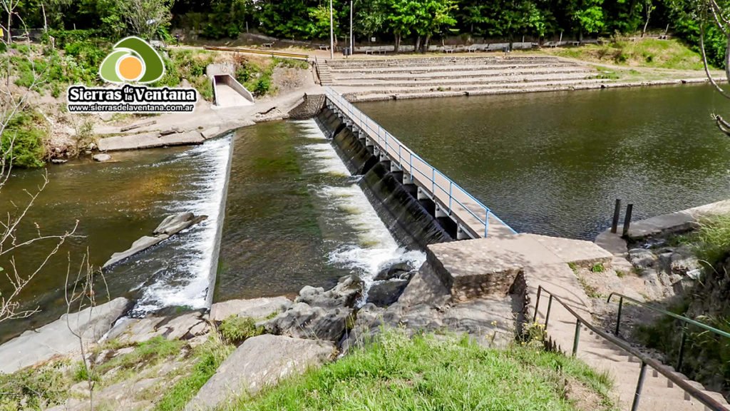 Balneario El Dique cerca de Villa Ventana