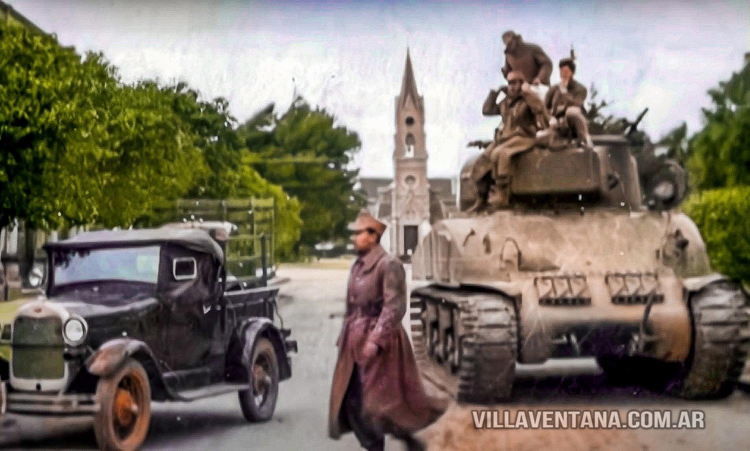 La Batalla en Villa Ventana por la revolución del 55.